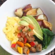 Egg and Sausage Brinner Bowls | Tastes Better From Scratch