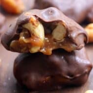 Caramel Cashew Clusters | Tastes Better From Scratch