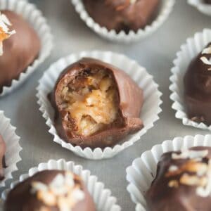 German Chocolate Truffles