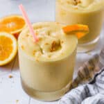 A homemade Orange Julius recipe ready to serve.